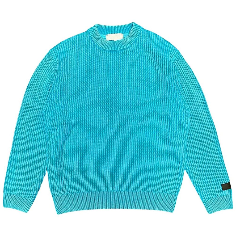 Kith Garment Dyed Meyer Knit Crewneck Sweater Fresco